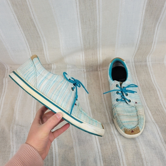 Twisted X Hooey Loper Blue/Multi Shoes Size 9‎ - Picture 1 of 8